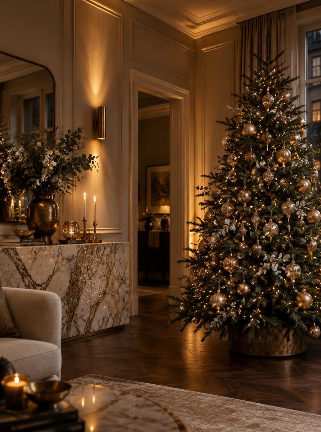 The Londoner Christmas design theme